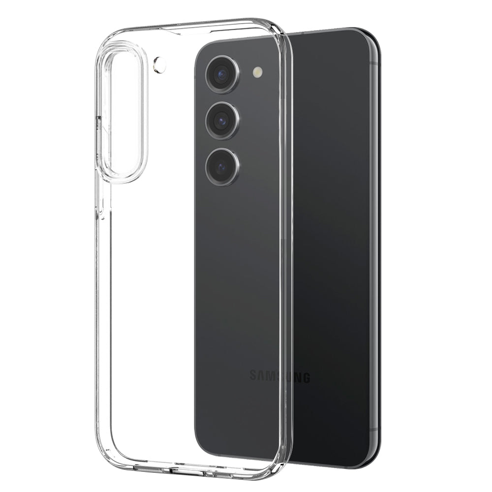 NORTHJO til Samsung Galaxy S23+ TPU-etui Telefoncover+Hærdet glasfilm+kameralinsebeskytter (understøtter fingeraftrykslås) NORTHJO til Samsung Galaxy S23+ TPU-etui Telefoncover+Hærdet glasfilm+kameralinsebeskytter (understøtter fingeraftrykslås)